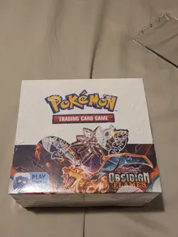 Obsidian Flames Booster Box w/acrylic Factory Sealed Pokemon TCG - Image 2