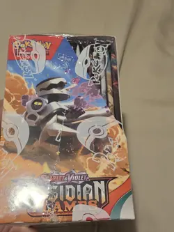 Obsidian Flames Booster Box w/acrylic Factory Sealed Pokemon TCG - Image 5