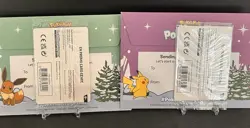 Pikachu 25/165 & Eevee 133/165 - Pokemon Together Promo - Sealed Set + Envelopes - Image 2
