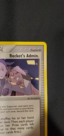 2004 Pokemon EX Team Rocket Returns Rocket’s Admin #86 VLP Pokemon TCG Nintendo - Image 3