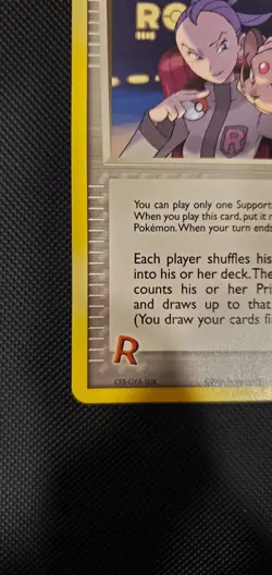 2004 Pokemon EX Team Rocket Returns Rocket’s Admin #86 VLP Pokemon TCG Nintendo - Image 5