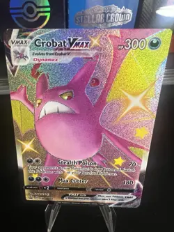 Pokemon Crobat VMAX SWSH099 SWSH: Sword & Shield Promo Holo VMAX HP300 - Image 1