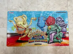 Yu-gi-oh Battle City Ojama Playmat *RARE* - Image 1