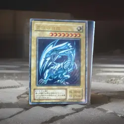 Yu-Gi-Oh! Blue-Eyes White Dragon LB-01 Japanese OCG Vintage Ultra Rare - LP - Image 1