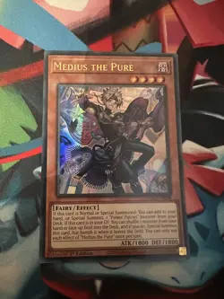 Yugioh Medius The Pure DUAD-EN008 Ultra Rare 1st Edition - Image 1