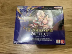 One Piece TCG OP-14 The Azure Sea’s Seven Booster Box English BRAND NEW SEALED - Image 1