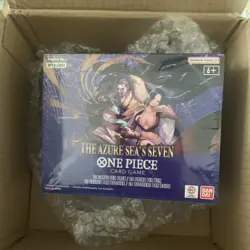 One Piece TCG OP-14 The Azure Sea’s Seven Booster Box English - NEW - SEALED - Image 1