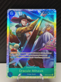 One Piece TCG PRB02 Dracule Mihawk OP09-048 - SR - Image 1