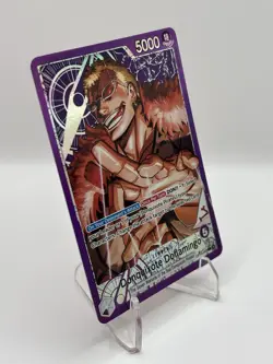 One Piece CCG Donquixote Doflamingo Alt Art Leader OP14-060 - English - MINT - Image 2