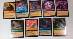 Disney Lorcana TCG Bulk Lot 110 Cards Maleficent Mulan Gaston Aurora Chief Bogo - Image 2
