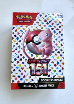 Pokemon TCG 151 Scarlet and Violet Booster Bundle Trading Cards Set - 6 Packs 820650853210 - Image 1