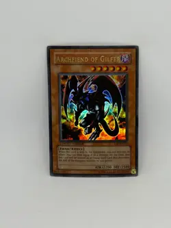 Yugioh Card Archfiend of Gilfer JMP-EN003 ULTRA RARE - MP - Image 1