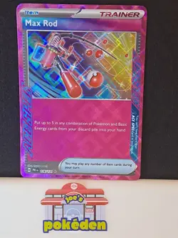 Pokemon - Max Rod - 116/131 - SV Prismatic Evolutions - ACE Spec Card NM/MT - Image 1