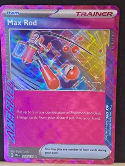 Pokemon - Max Rod - 116/131 - SV Prismatic Evolutions - ACE Spec Card NM/MT - Image 2