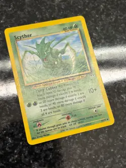 Scyther 46/75 Neo Discovery Regular Uncommon LP Vintage Pokemon Card 2001 - Image 2