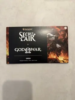 MTG Secret Lair x God of War: Greek FOIL Edition | Playstation | Sealed | 2025 ✅ - Image 1