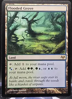 Flooded Grove #177 Eventide Regular Rare - Image 1