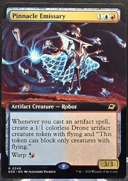 Pinnacle Emissary #349 Edge of Eternities Extended Art Regular Rare - Image 1