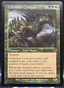 Cultivator Colossus #409 Innistrad Remastered Retro Frame Regular Mythic - Image 1