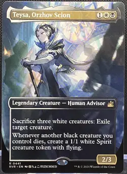 Teysa, Orzhov Scion #441 Ravnica Remastered Borderless Anime Regular Rare - Image 1
