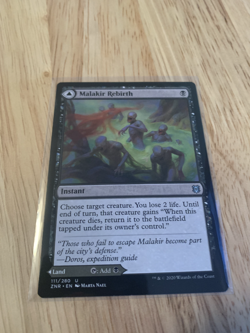 Malakir Rebirth Zendikar Rising Regular Non Foil NM Magic the Gathering - Image 1