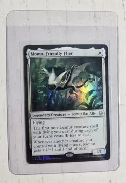 Mtg Avatar The Last Airbender Momo, Friendly Flier Unique Foil - Image 5