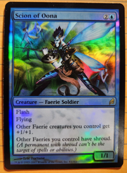 MTG - 2007 - Lorwyn - Scion of Oona - Foil - Unplayed - Image 1