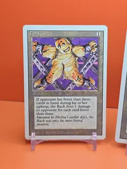 🟤🟤🟤 (2) 1994 Magic The Gathering THE RACK REVISED 3RD EDITION PLAYED🟤🟤🟤 - Image 2