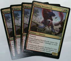 Mtg - Raging Swordtooth x4 - Image 1