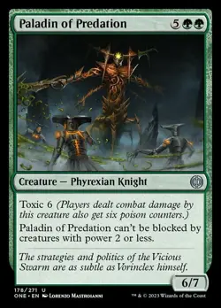 4x Paladin of Predation MTG Phyrexia: All Will Be One NM Magic Regular - Image 1