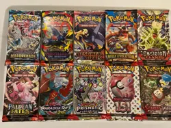 Pokemon Booster Pack - Random Modern packs - Factory Sealed - Art Will Vary - Image 1
