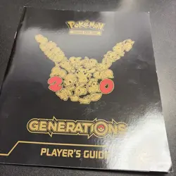 Pokemon TCG Elite Trainer Box Generations Player's Guide (Booklet Only) - Image 1