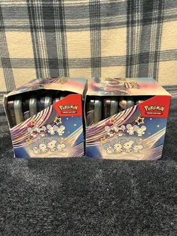 Pokemon Paldean Fates Mini Tin Display Box (10 Mini Tins) SEALD MINI TINS! - Image 3