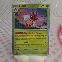 Pokemon TCG - Ledian SVP 133 - Stellar Crown - Prerelease Promo - Image 1