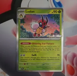 Pokemon TCG - Ledian SVP 133 - Stellar Crown - Prerelease Promo - Image 3