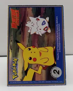 Vintage PIKACHU Burger King Pokemon Card #25 - Image 4