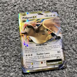 Pokemon Pidgeot EX TCG 64/108 XY Evolutions Ultra Rare Holo Card - Image 2