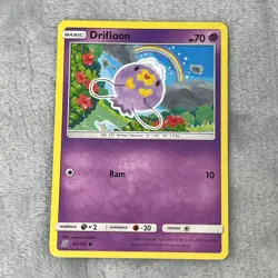 Drifloon 80/236 - Unified Minds - Common - Pokemon Card - LP - Image 1