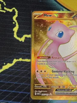 Mew EX 205/165 Pokemon TCG Scarlet & Violet 151 Hyper Rare English (NON METAL) - Image 2