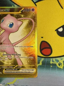 Mew EX 205/165 Pokemon TCG Scarlet & Violet 151 Hyper Rare English (NON METAL) - Image 3