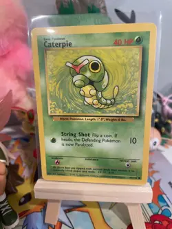 Caterpie (45/102) - Base Set Unlimited - Pokemon TCG - NM - Image 1