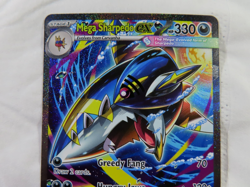 Mega Sharpedo ex Special Illustration Rare 127/094 Fresh Pull MINT 2025 Pokemon - Image 3