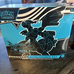 Pokemon Scarlet and Violet Black Bolt Elite Trainer Box ETB SEALED - Image 1