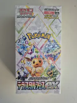 Pokemon Terastal Festival Japanese SV8a Booster Box Factory Sealed - Image 1