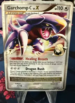 Garchomp C Lv. X Supreme Victors 145/147 Holo Rare Pokemon TCG - Image 1