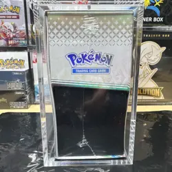 Pokemon Prismatic Evolutions ETB Pokemon Center Exclusive W/ Acrylic Box - Image 2