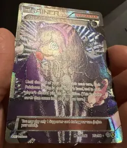 Pokemon Trainer Hex Maniac Full Art LP/LP+ 75a/98 XY Ancient Origins Alt - Image 3