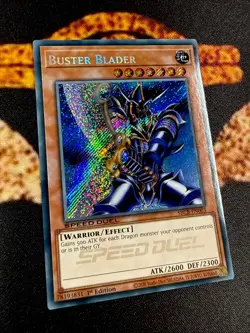 🔥YUGIOH • BUSTER BLADER • SECRET RARE • SBCB-EN003 • 1st EDITION • VLP🔥 - Image 4