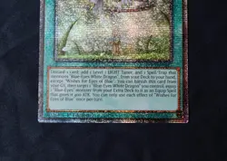Yu-Gi-Oh! Wishes for Eyes of Blue SDWD-EN042 Quarter Century Secret Rare 1st Ed - Image 3