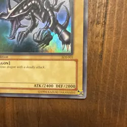 Yu-Gi-Oh! TCG Red-Eyes B. Dragon SDJ-001 1st Edition - Image 5